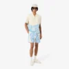 Stripet poplin-jockeycap