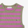 Stripet ribbet tank-top for barn