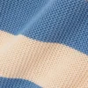 Stripet T-skjorte i mesh
