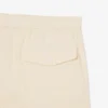 Stripete badetrunks i mellomlengde med struktur for menn