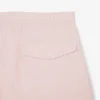 Stripete badetrunks i mellomlengde med struktur for menn