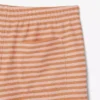 Stripete bomullsshorts med normal passform