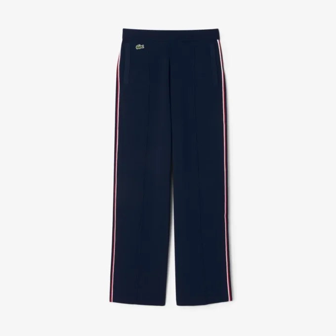Stripete joggebukse med vidde for kvinner