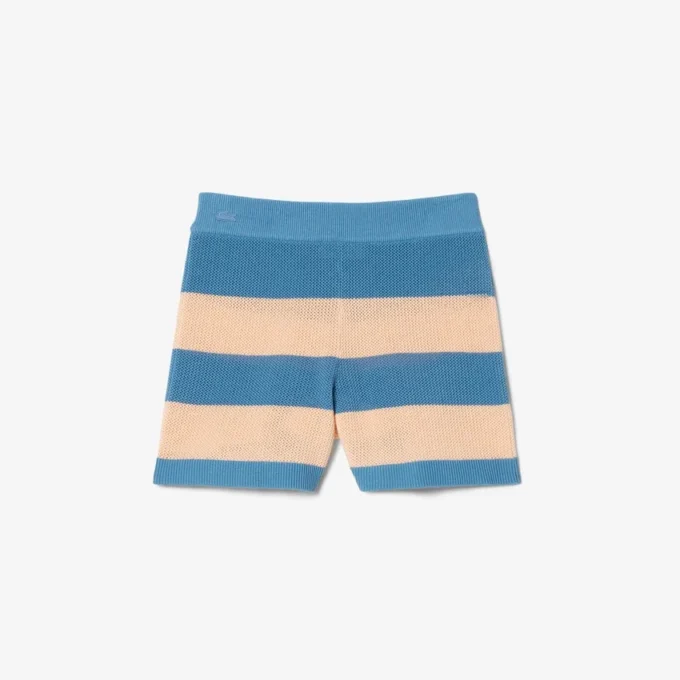 Stripete shorts i mesh