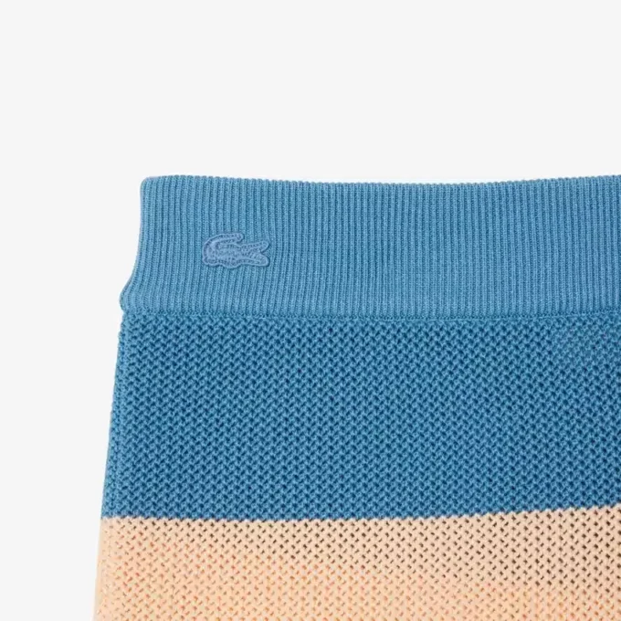 Stripete shorts i mesh