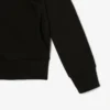 Sweatshirt med glidelås og logo i avslappet passform
