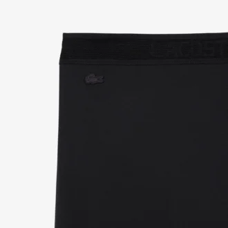 Sykkelshorts i mikrofiber med høy midje