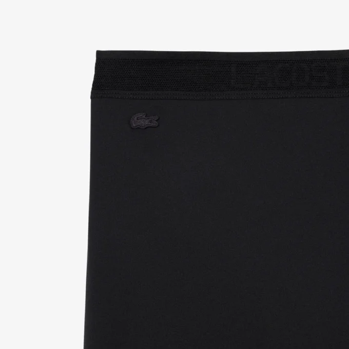 Sykkelshorts i mikrofiber med høy midje