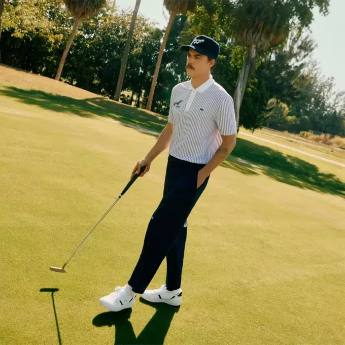 T-Clip Golf golfsko i skinn for menn