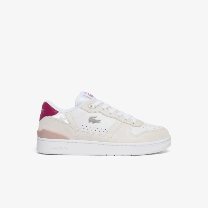 T-Clip Set-Sneakers i semsket skinn for kvinner