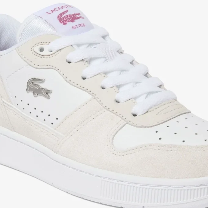 T-Clip Set-Sneakers i semsket skinn for kvinner