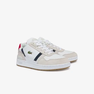 T-Clip-sneakers i skinn for menn