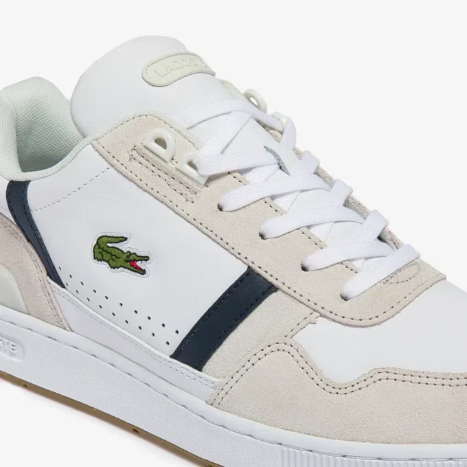 T-Clip-sneakers i skinn for menn