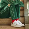 T-Clip-sneakers i skinn for menn