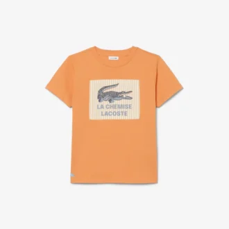 T-skjorte i bomull med logo