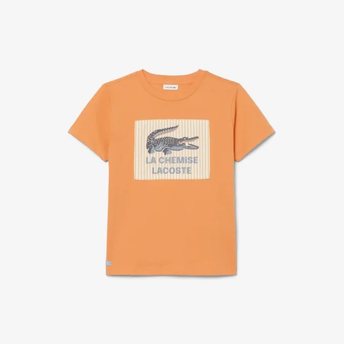 T-skjorte i bomull med logo