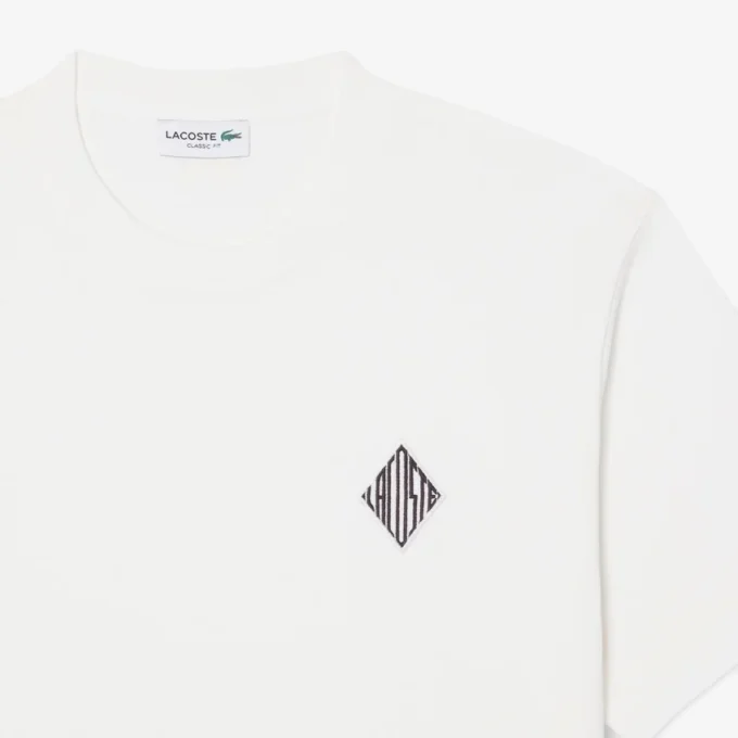 T-skjorte med klassisk passform og markant logo