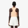 Tank-top i ribbet bomull med slim fit