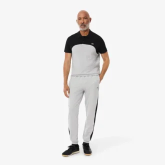 Tapered Colorblock-joggebukse for menn