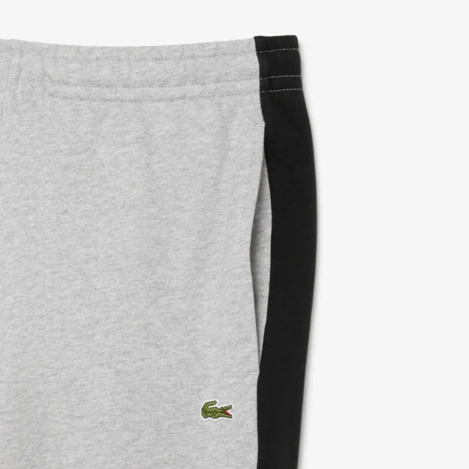 Tapered Colorblock-joggebukse for menn
