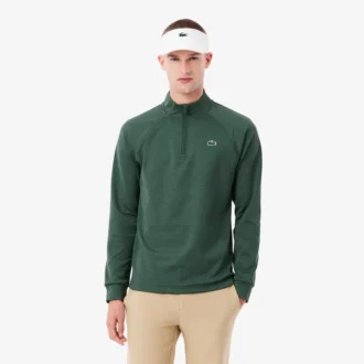 Teknisk fleece-golfsweatshirt for men