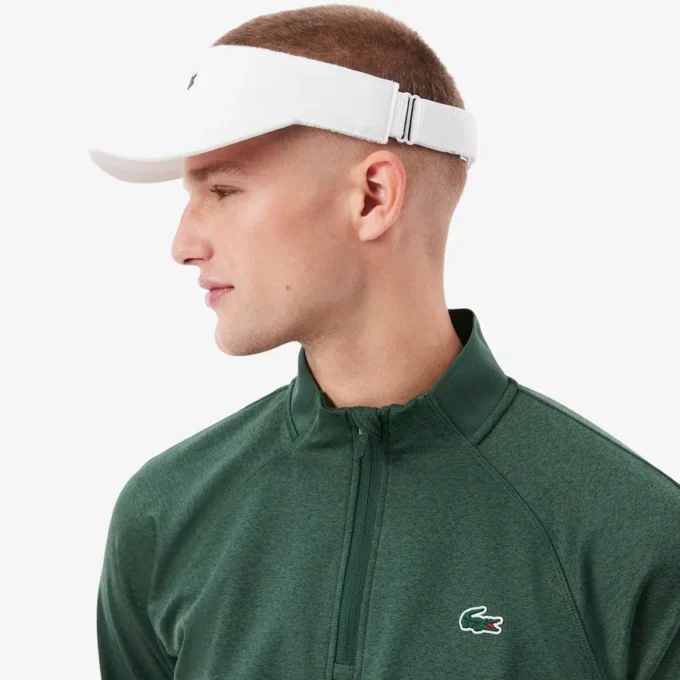 Teknisk fleece-golfsweatshirt for men