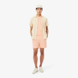 Teksturerte jersey-shorts