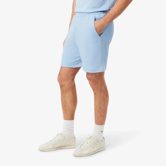 Teksturerte jersey-shorts