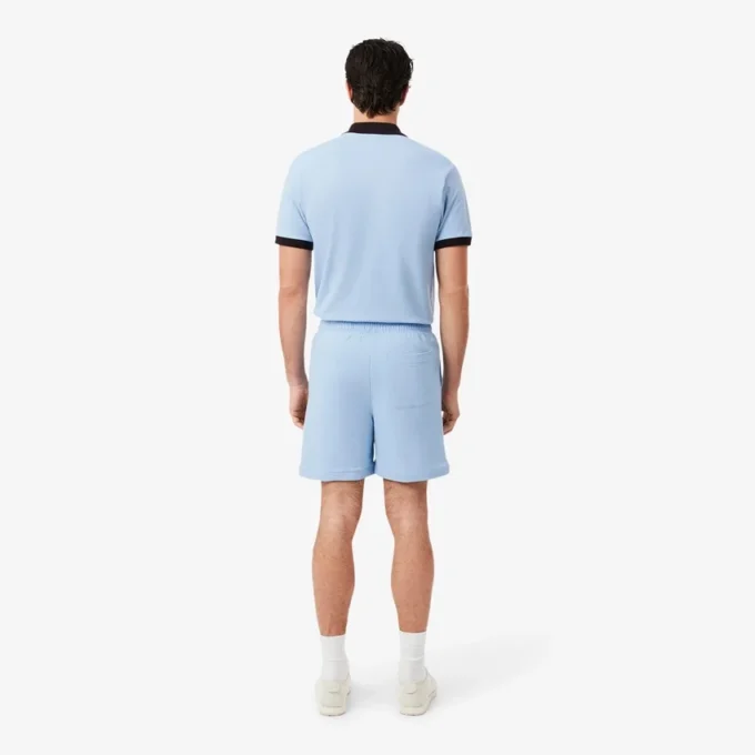 Teksturerte jersey-shorts