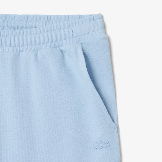 Teksturerte jersey-shorts