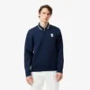 Tennis Heritage Polo-krage-Sweatshirt med glidelås