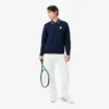 Tennis Heritage Polo-krage-Sweatshirt med glidelås