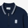 Tennis Heritage Polo-krage-Sweatshirt med glidelås