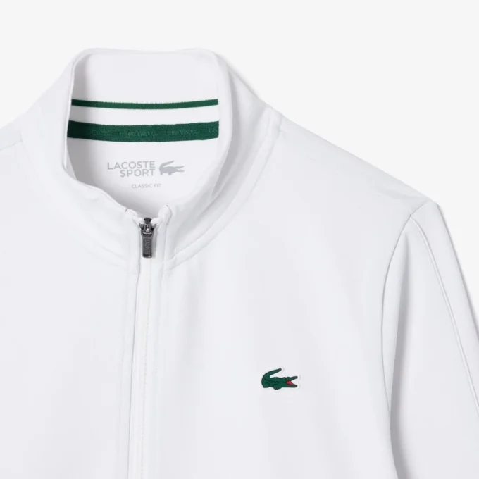 Tennis-Sweatshirt med glidelås for menn