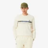Tennis-Sweatshirt med striper for menn