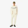 Tennis-Sweatshirt med striper for menn