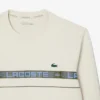 Tennis-Sweatshirt med striper for menn