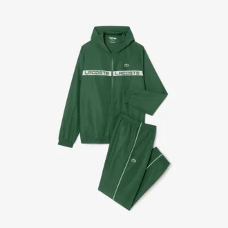 Tennis-treningsdress for men with logo stripes