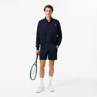 Tennisshorts i regular fit med stretch for menn