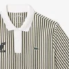 Termoregulerende stripet golfpolo for menn