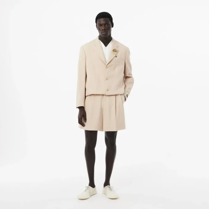 Tettsittende ullshorts for menn
