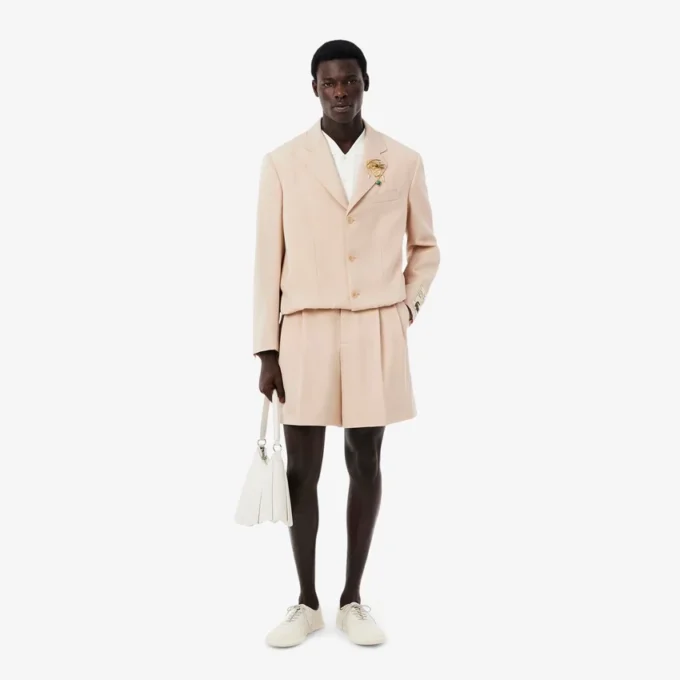 Tettsittende ullshorts for menn
