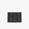 The Blend kortlommebok i lerret med monogramtrykk