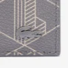 The Blend kortlommebok i lerret med monogramtrykk