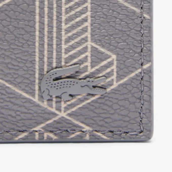 The Blend kortlommebok i lerret med monogramtrykk