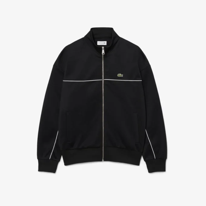 Trim Accent-Sweatshirt med glidelås