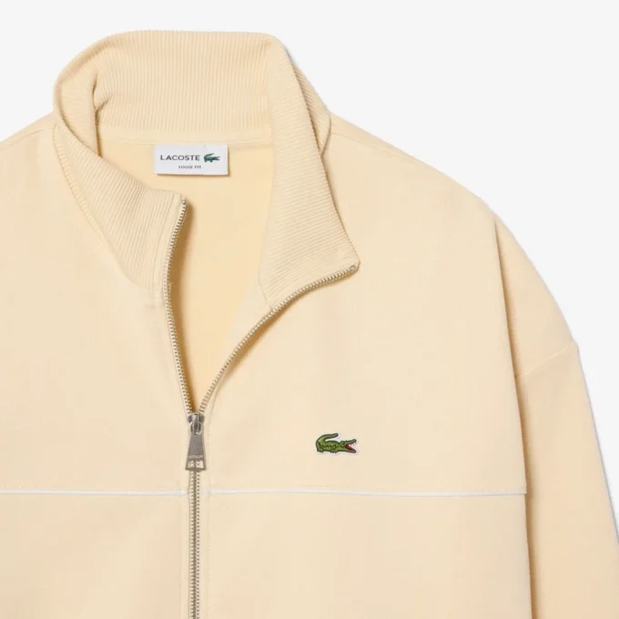 Trim Accent-Sweatshirt med glidelås