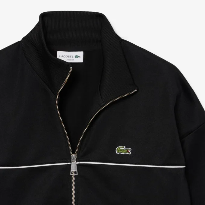 Trim Accent-Sweatshirt med glidelås