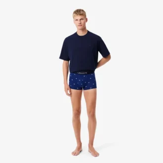Trunks i bomullsjersey for menn