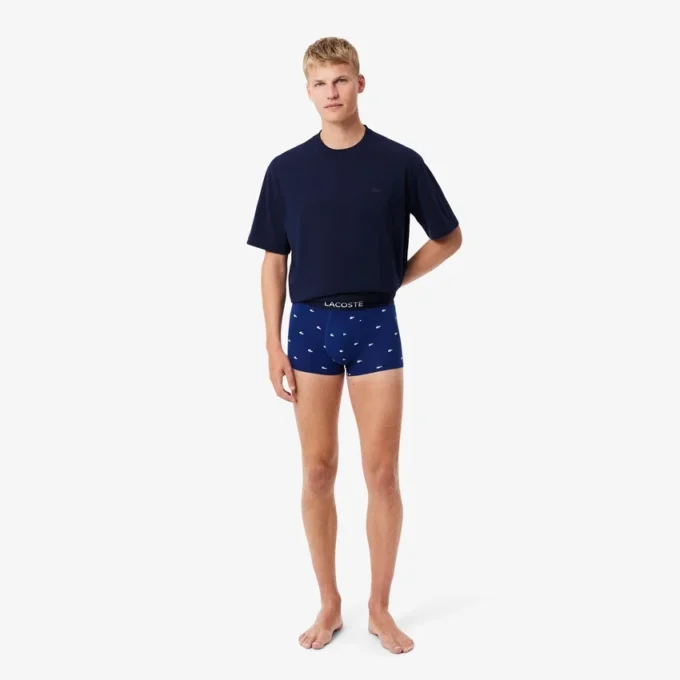Trunks i bomullsjersey for menn